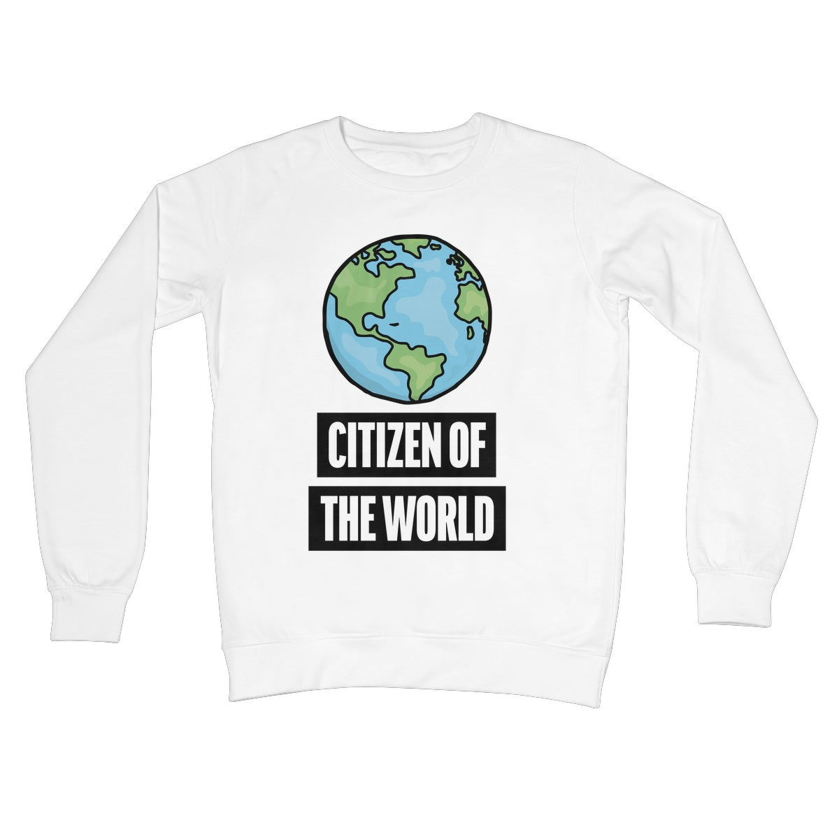 Global citizens sale crew sweatshirt