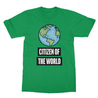 'Citizen of the World' Globe Softstyle T-Shirt