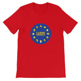 I Love Brussels - Unisex Short Sleeve T-Shirt