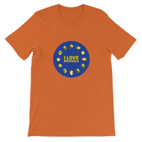 I Love Brussels - Unisex Short Sleeve T-Shirt