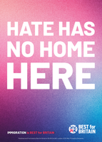 'Hate Has No Home Here' posters