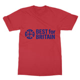 Navy Best for Britain Logo Softstyle T-Shirt