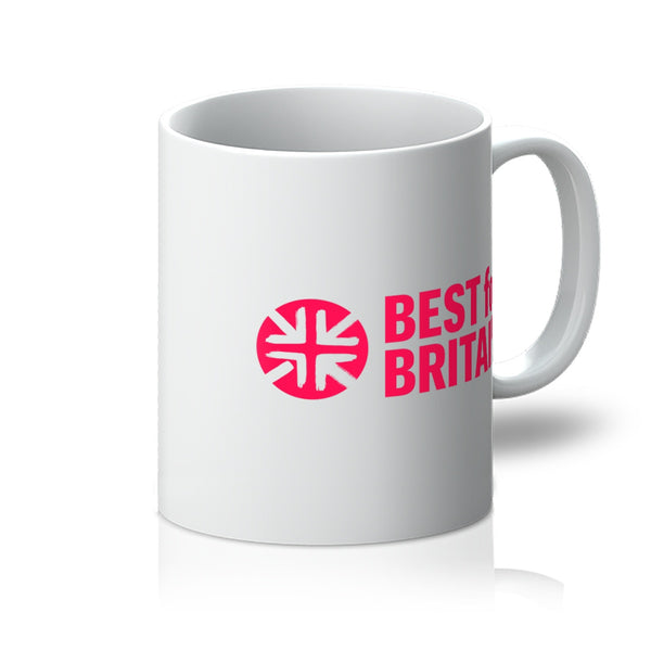 Cerise Best for Britain Logo Mug