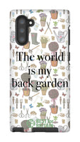 'The World is my Back Garden' Phone Case