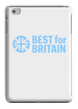 Pale Blue Best for Britain Logo Tablet Cases