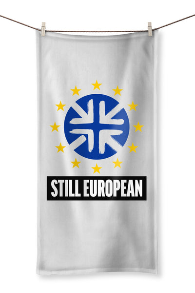 'Still European' Beach Towel