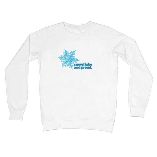 Snowflake and Proud Crew Neck Sweatshirt