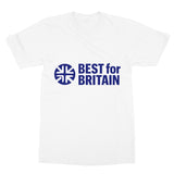 Navy Best for Britain Logo Softstyle T-Shirt