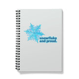 Snowflake and Proud Notebook